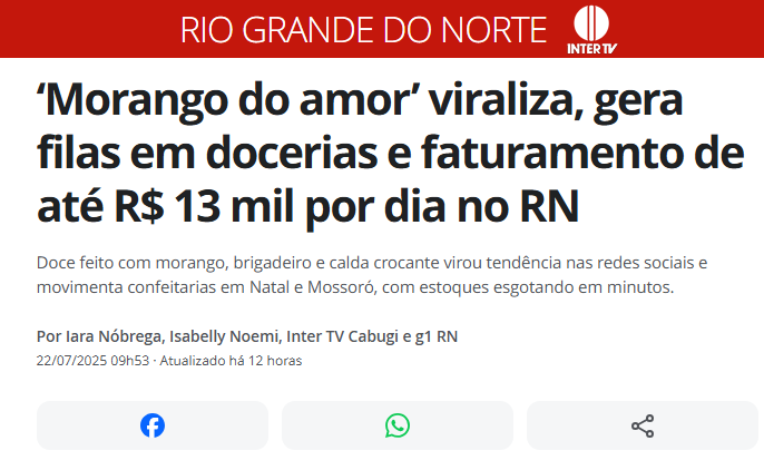 Morango do amor